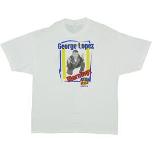 Vintage Mega 92.3 Jamz George Lopez Los Angeles Radio Station Promo Y2K T Shirt